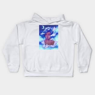 Soft Clouds Kids Hoodie